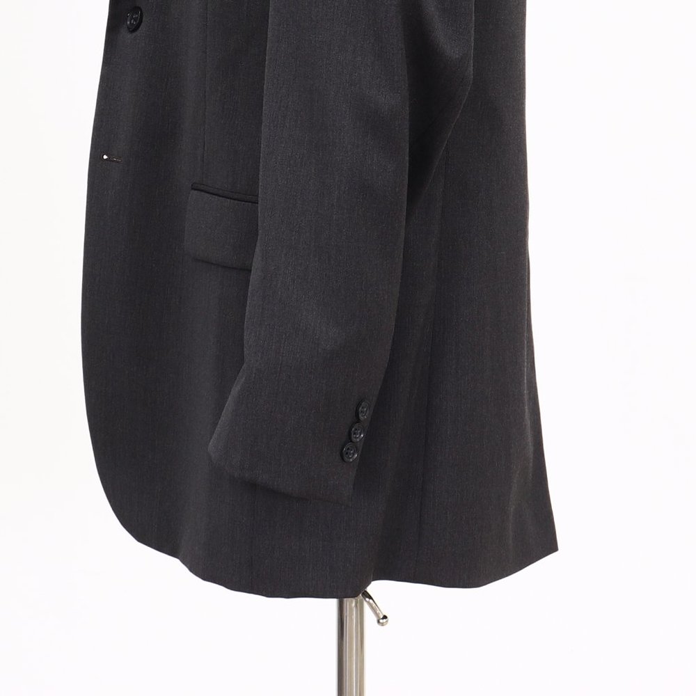 Banana Republic 42l Gray Solid 2-Button Sport Coa… - image 8